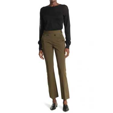 Lang cropped straight-leg trousers