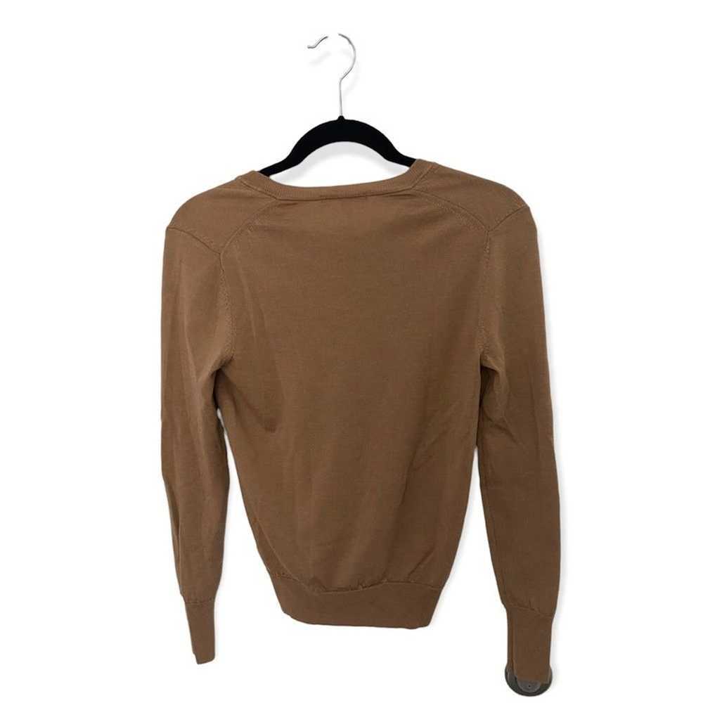 Uniqlo Uniqlo SZ S light brown wool sweater - image 3