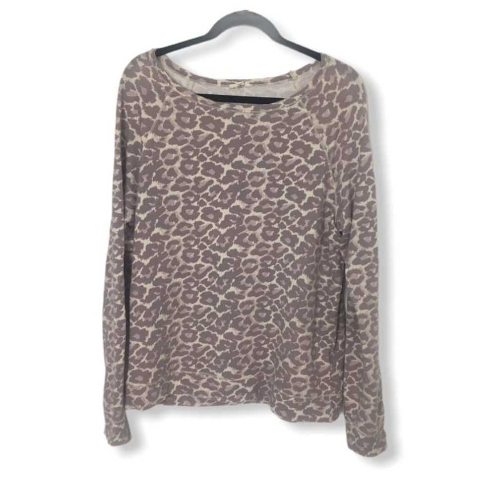 Joie Soft Joie purple leopard sweater - image 4