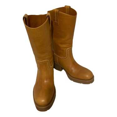 Chloé Leather cowboy boots - image 1