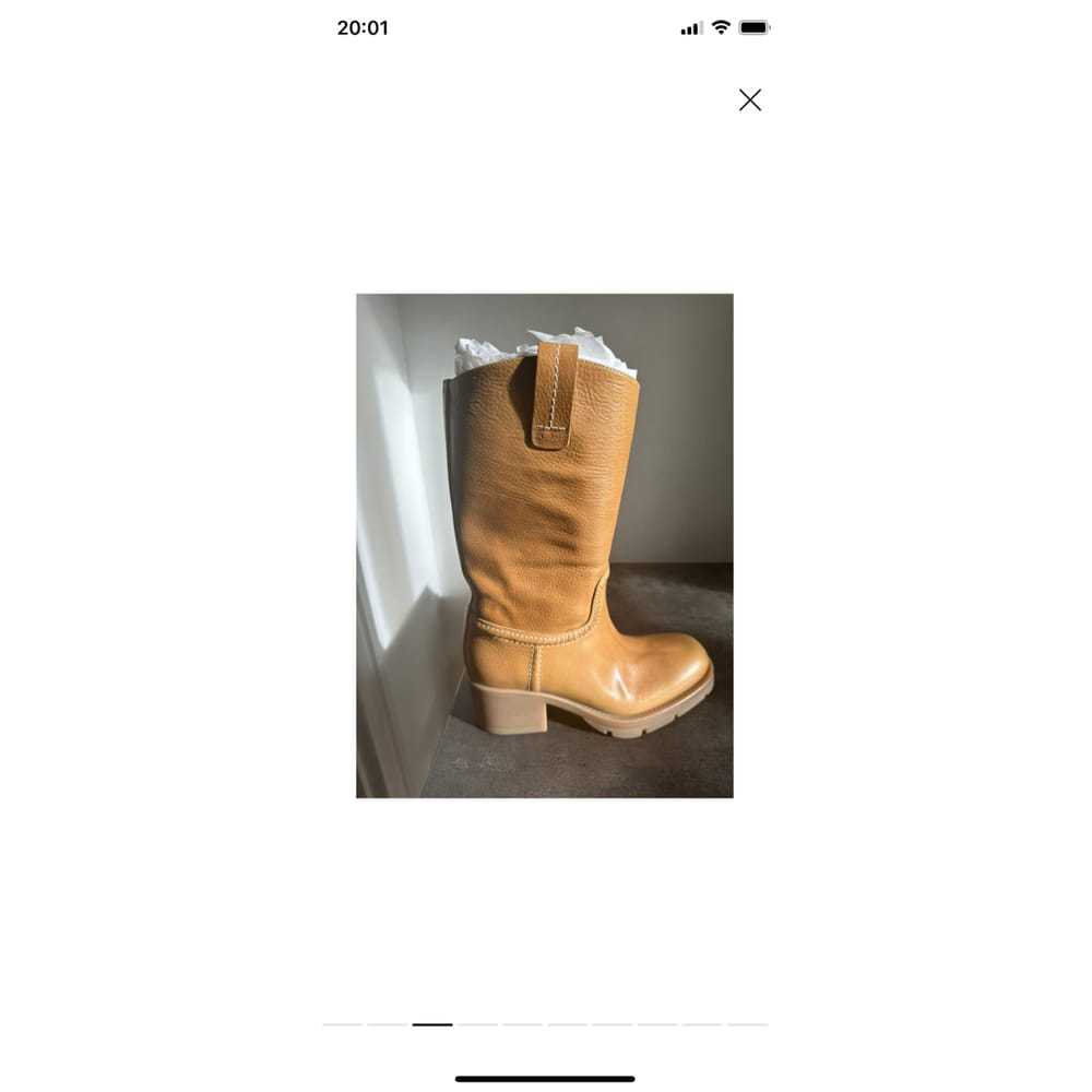 Chloé Leather cowboy boots - image 8