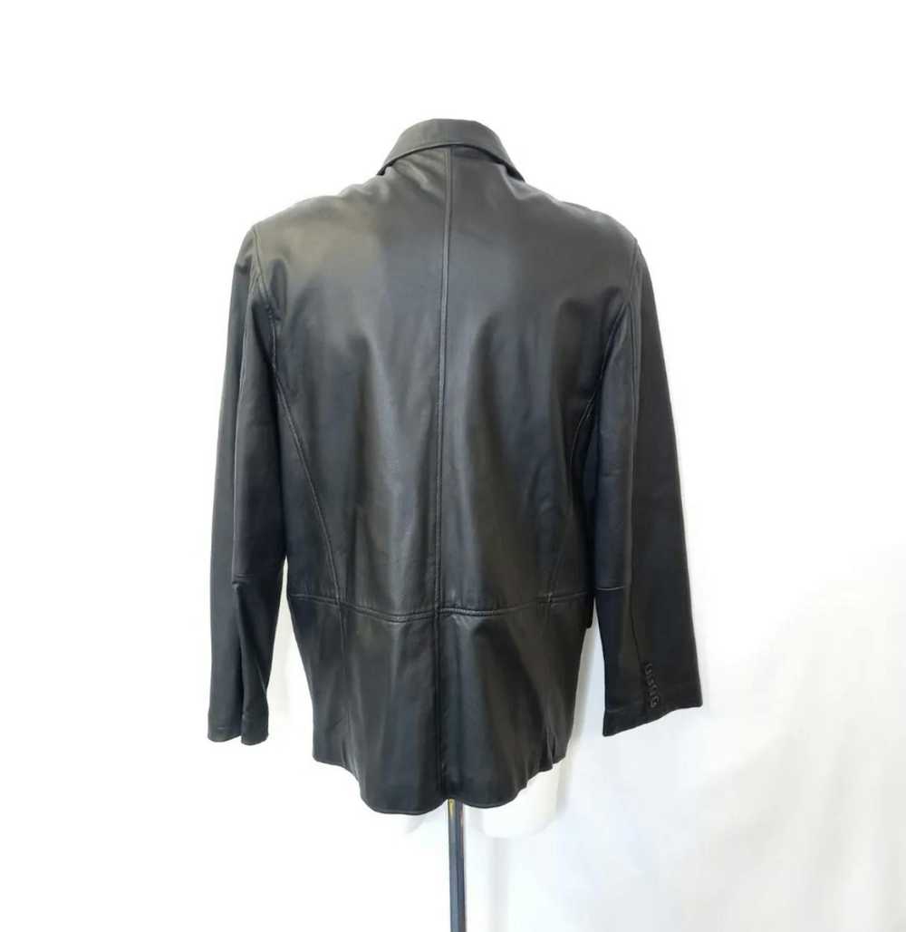 Angelo Litrico Angelo Litrico Leather Jacket Men'… - image 4