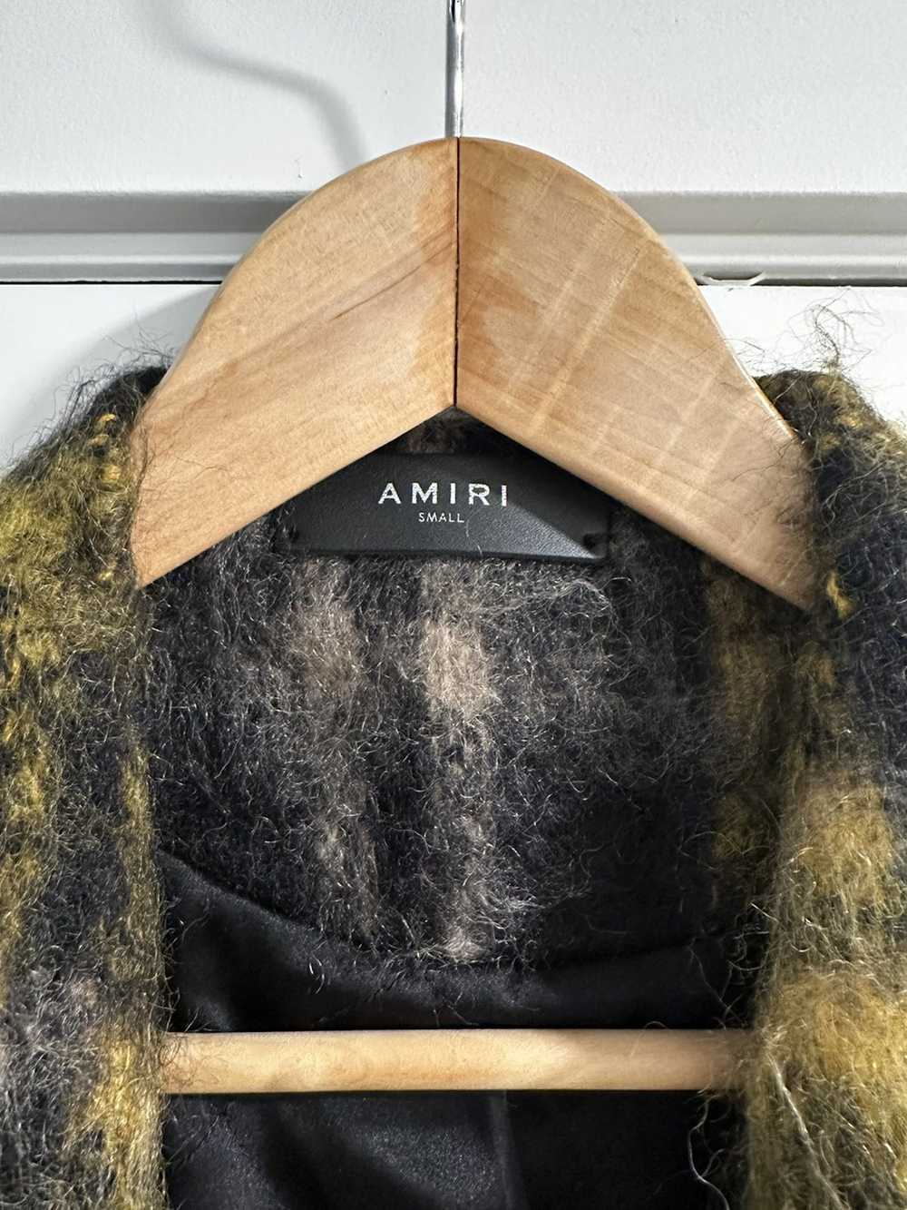 Amiri Amiri mohair trench coat - image 2