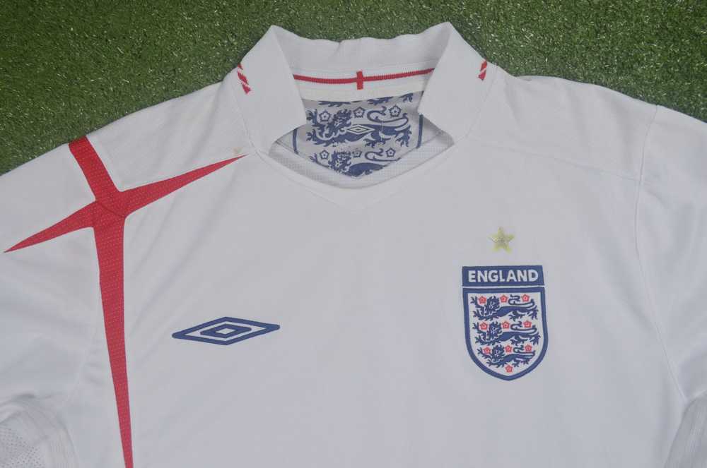Soccer Jersey × Umbro 2005-2007 England Team Offi… - image 6