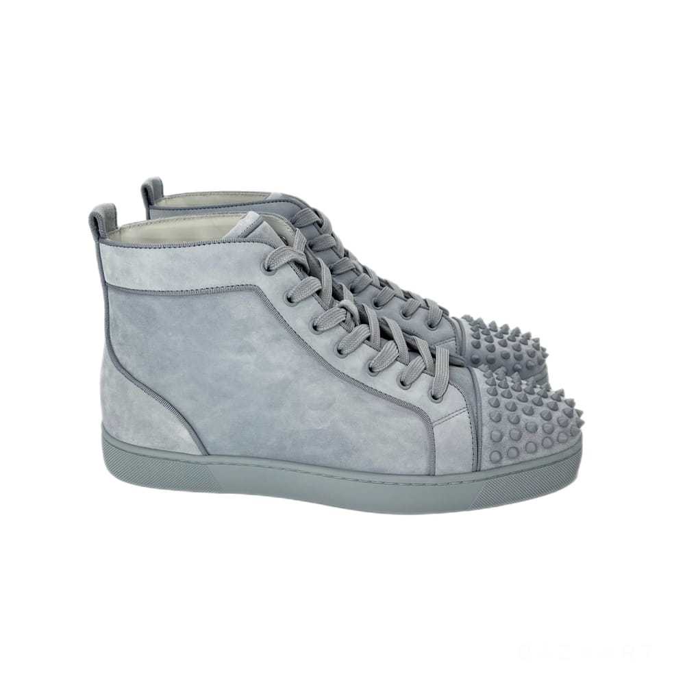 Christian Louboutin Louis leather high trainers - image 3