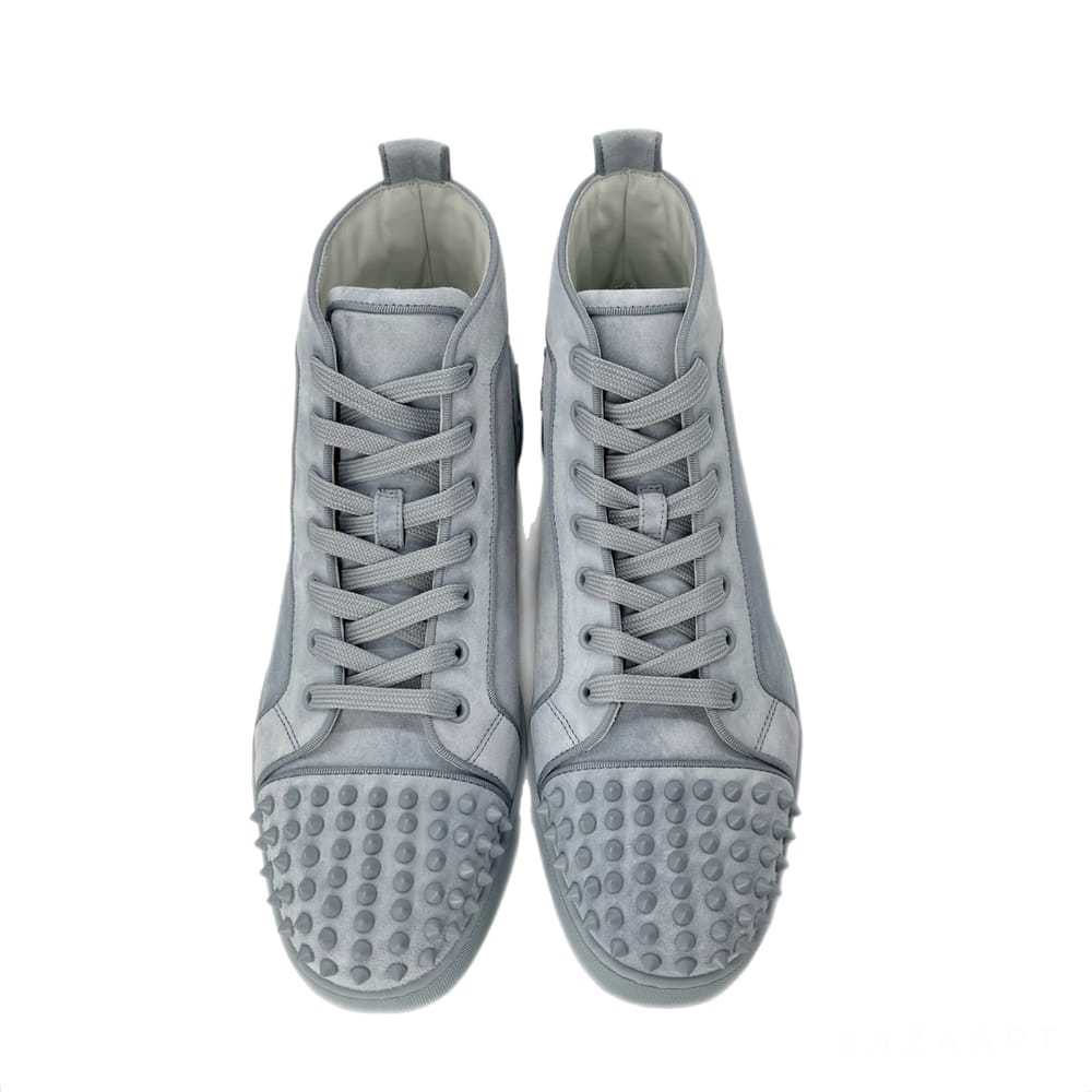 Christian Louboutin Louis leather high trainers - image 5