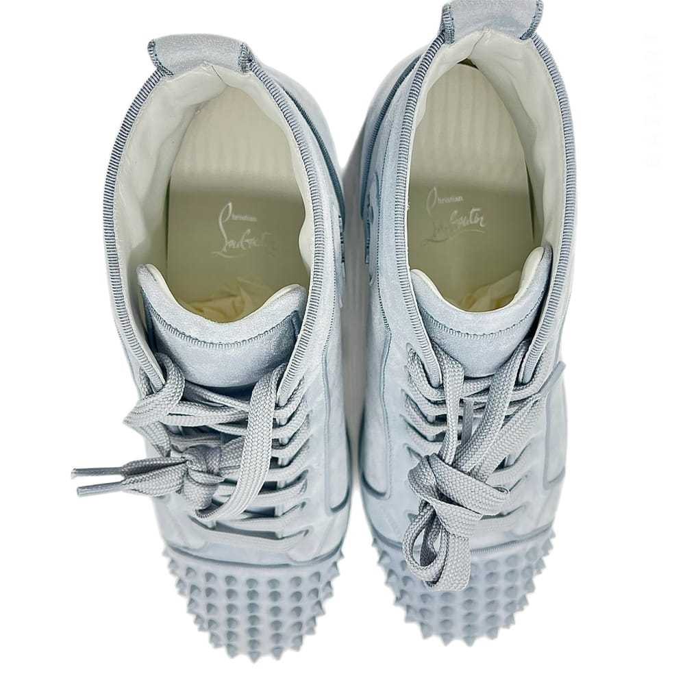 Christian Louboutin Louis leather high trainers - image 6