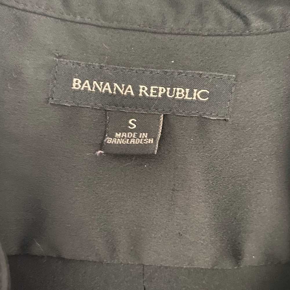 Banana Republic Banana Republic black lightweight… - image 4