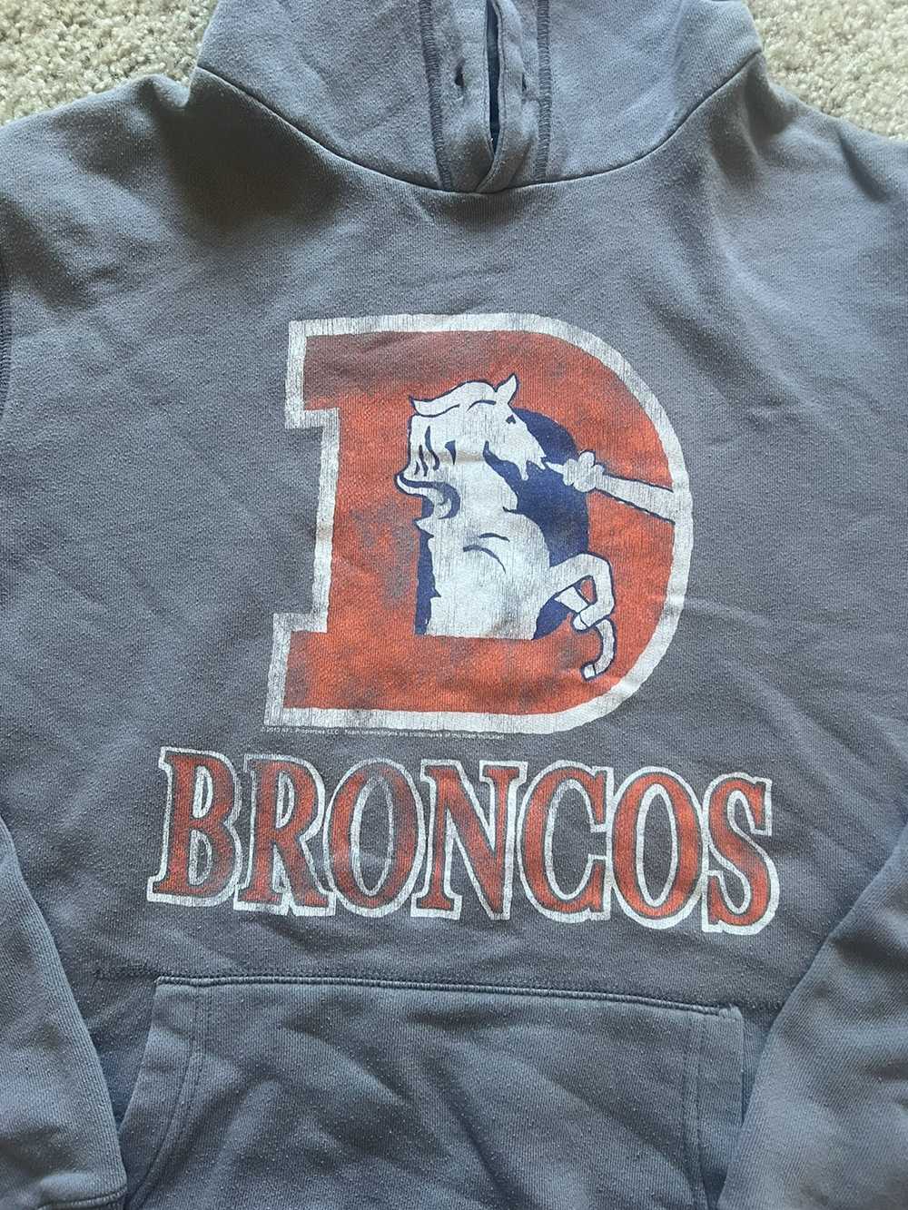 NFL × Streetwear × Vintage Denver Broncos Hoodie … - image 2