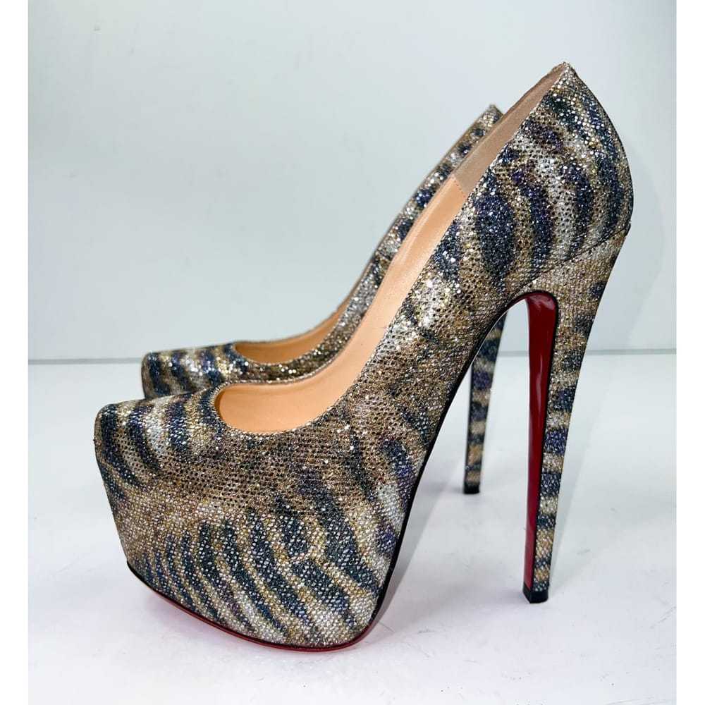 Christian Louboutin Daffodile cloth heels - image 7