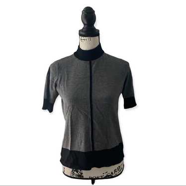 Other Laura Petites SZ S grey and black shirt sle… - image 1
