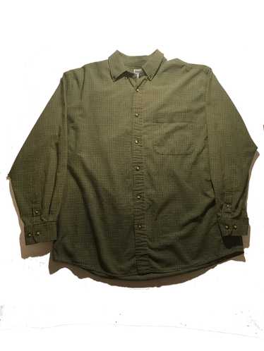 Aeropostale Large Dark Green Vintage 2000s Y2K Pla