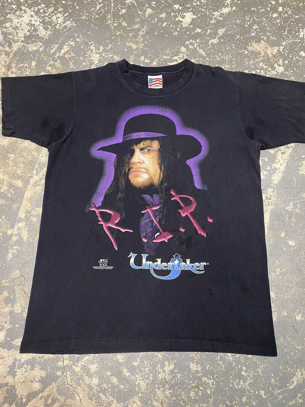 Vintage × Wwf Vintage Undertaker RIP WWE Wrestlin… - image 4