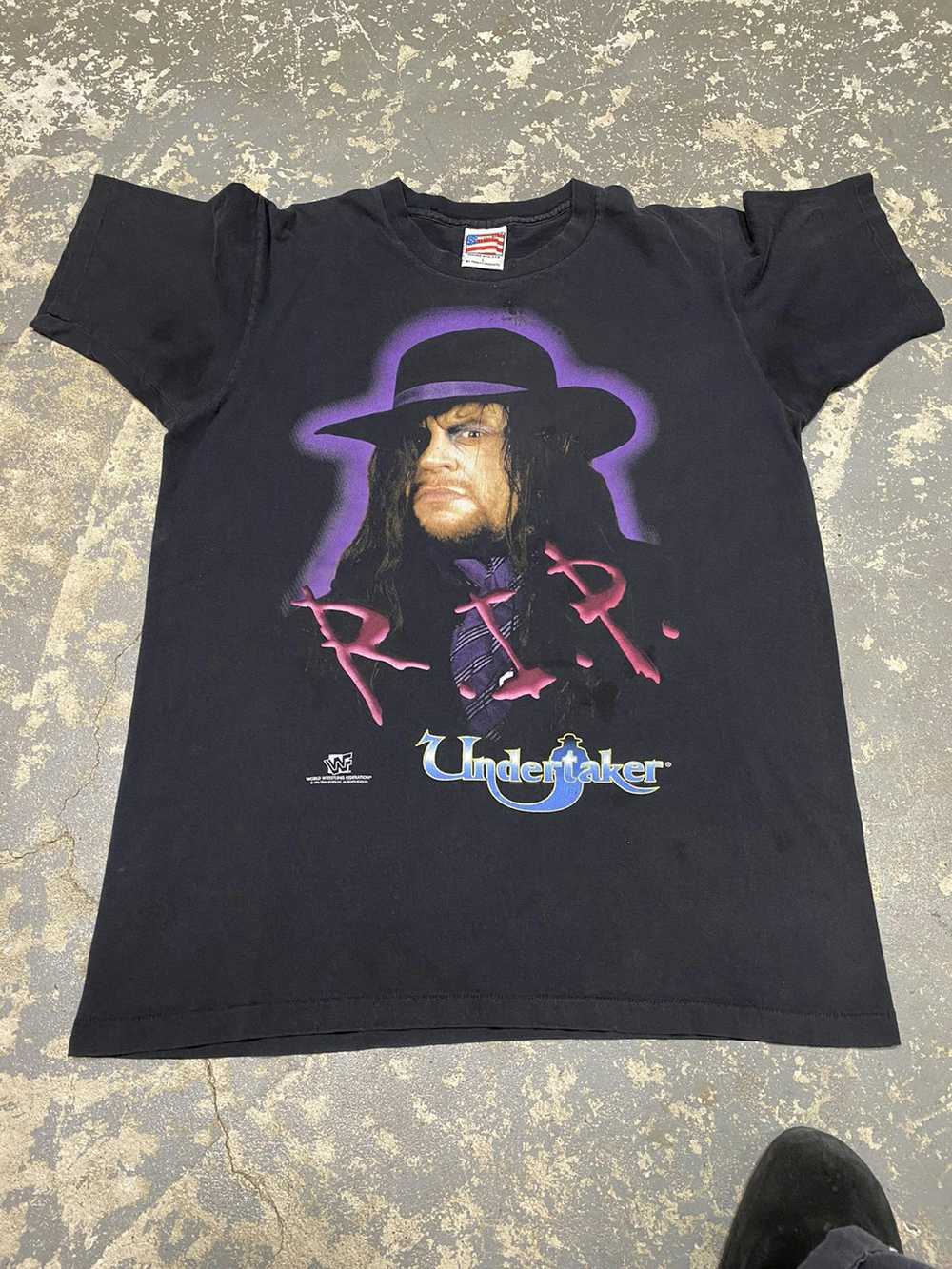 Vintage × Wwf Vintage Undertaker RIP WWE Wrestlin… - image 5