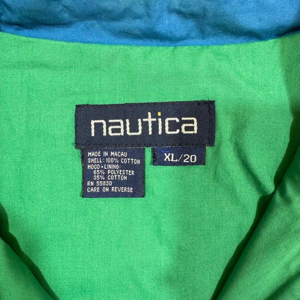 Nautica Vintage 90s Nautica Yacht Club hooded jac… - image 4