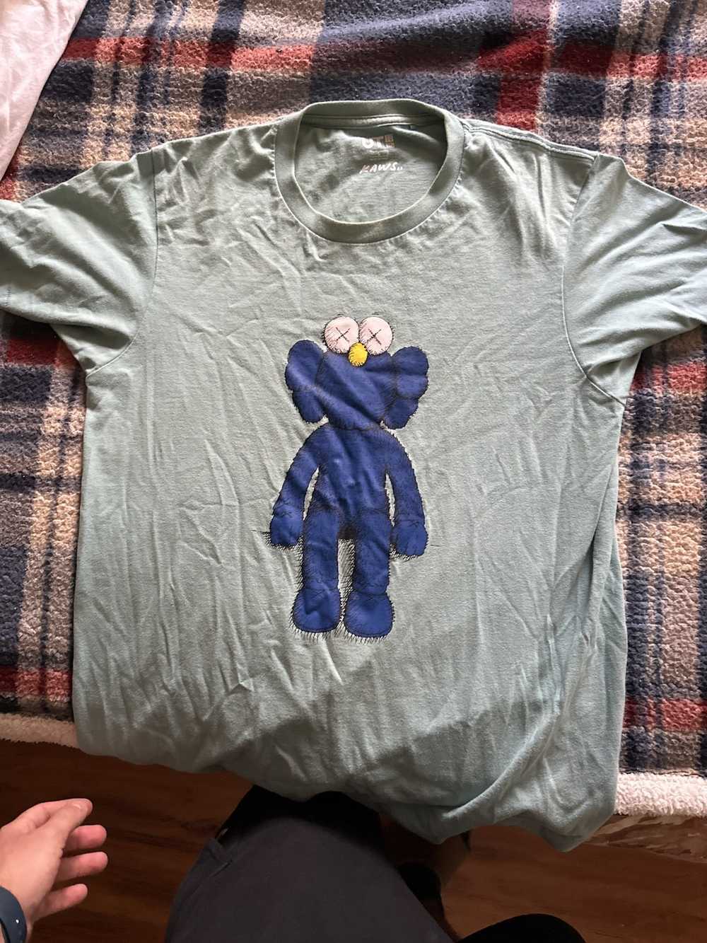 Kaws × Uniqlo KAWS UNIQLO BLUE BFF T-Shirt - image 1