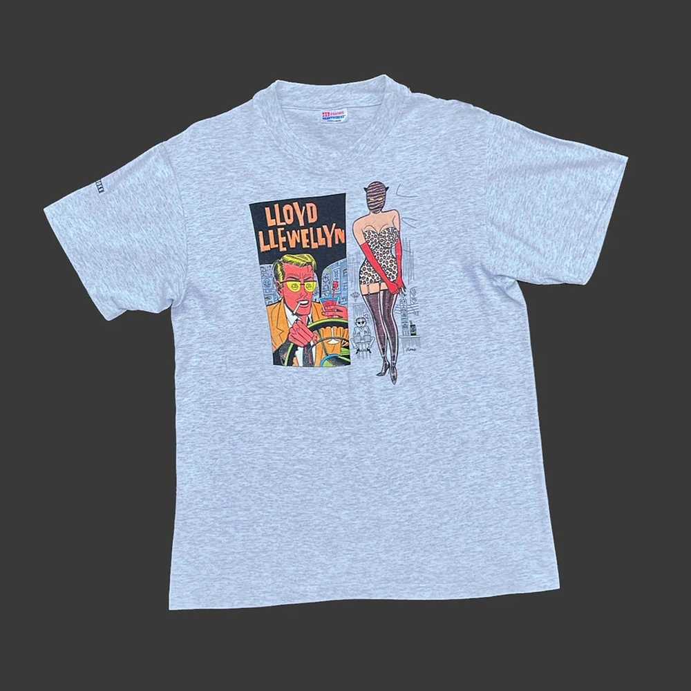 Hanes × Vintage Lloyd Llewellyn Daniel Clowes 90s… - image 1