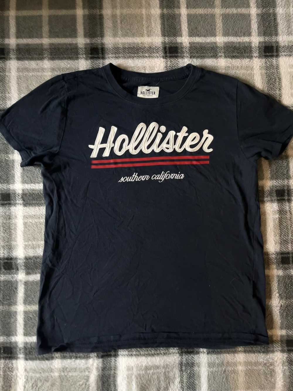 Hollister Navy Blue Hollister Shirt - image 1