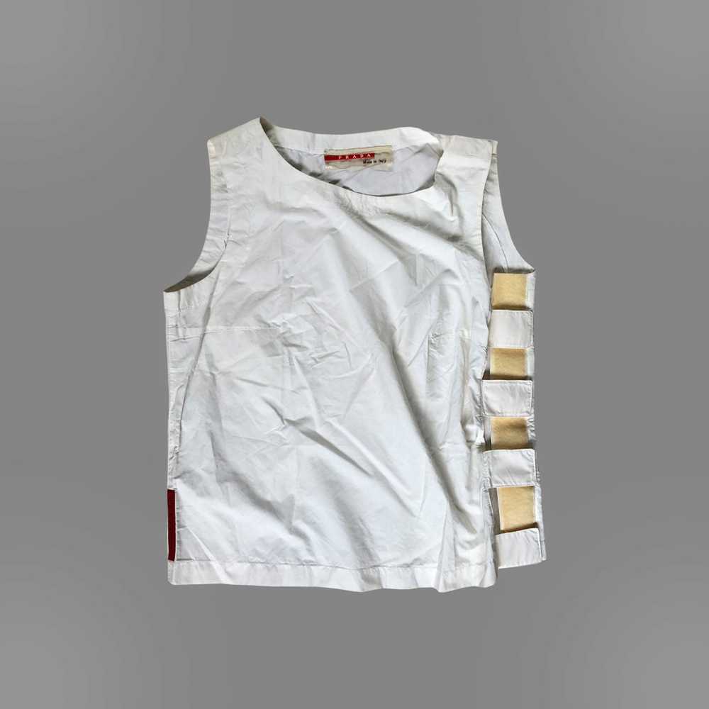 Prada Vintage Prada sport vest white - image 1