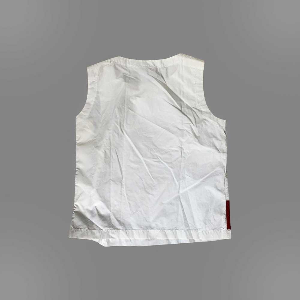 Prada Vintage Prada sport vest white - image 2
