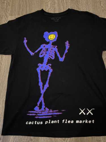 Cactus Plant Flea Market CPFM and Kaws tee