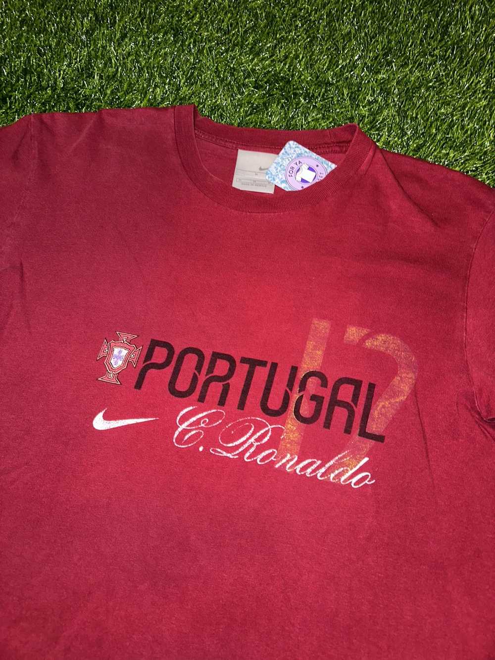 Nike × Vintage Vintage Nike Portugal soccer crist… - image 3