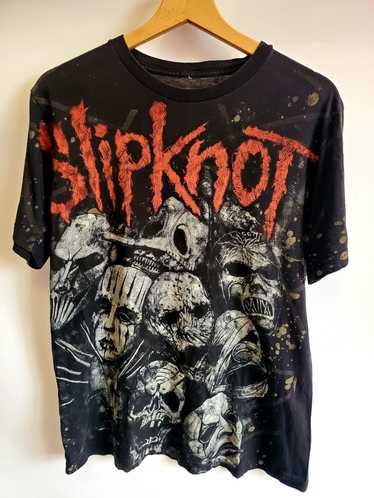 Slipknot × Streetwear × Vintage Slipknot Shirt Bl… - image 1