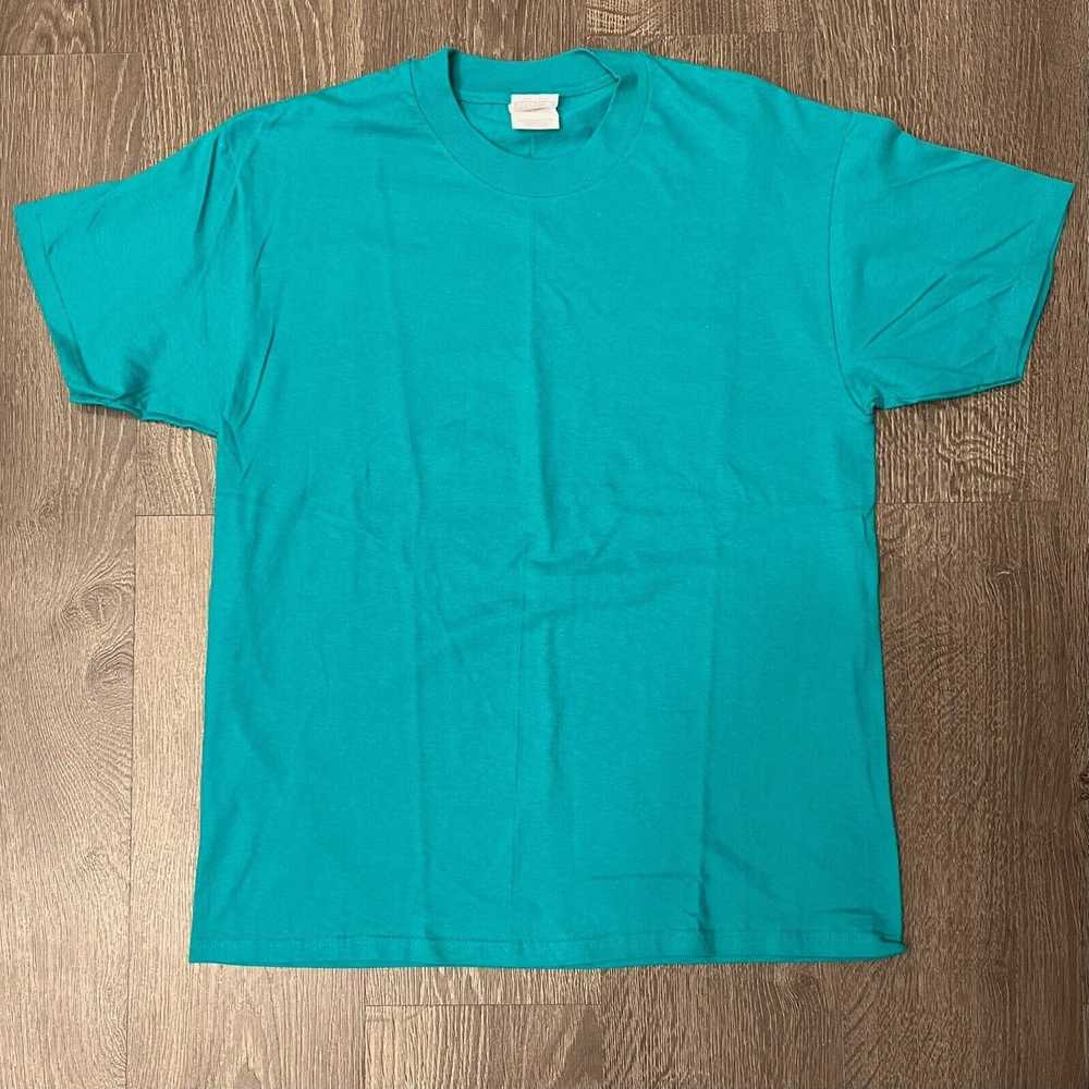Hanes × Vintage VTG Hanes Beefy T-Shirt Adult Lar… - image 2