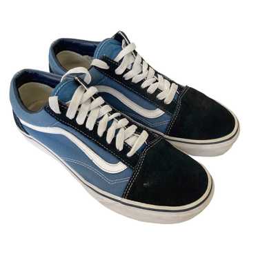 Vans Vans Black Blue Colorblock Low Top Sneakers … - image 1