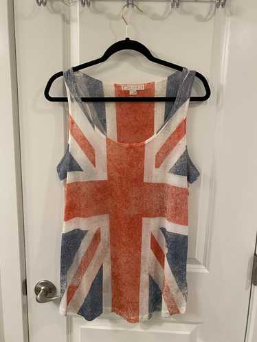 Forever 21 Rusty UK Flag Top | Size Large