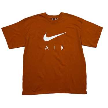 Nike Vintage 90s Nike Air tee shirt swiish orange 