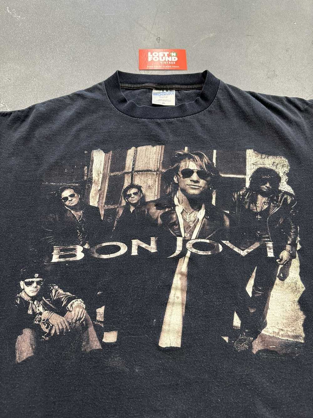 Band Tees × Vintage 1992 Vintage Bon Jovi Keep Th… - image 3