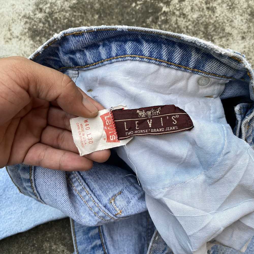 Levi's × Made In Usa × Vintage Vintage Levis 549 … - image 12