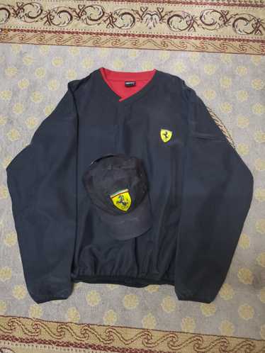 Ferrari × Racing Combo Ferrari Hat and Small Logo… - image 1