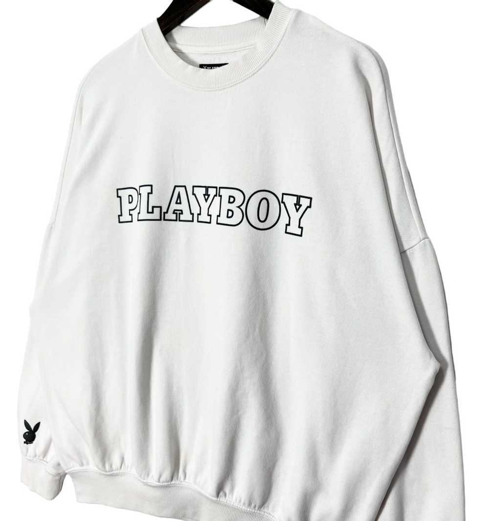 Playboy Playboy by Pacsun Big Spell Out Logo Swea… - image 4