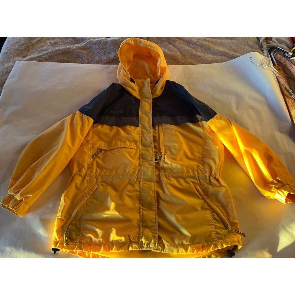 Columbia Columbia Womens L Yellow LS Polyester Ny… - image 2