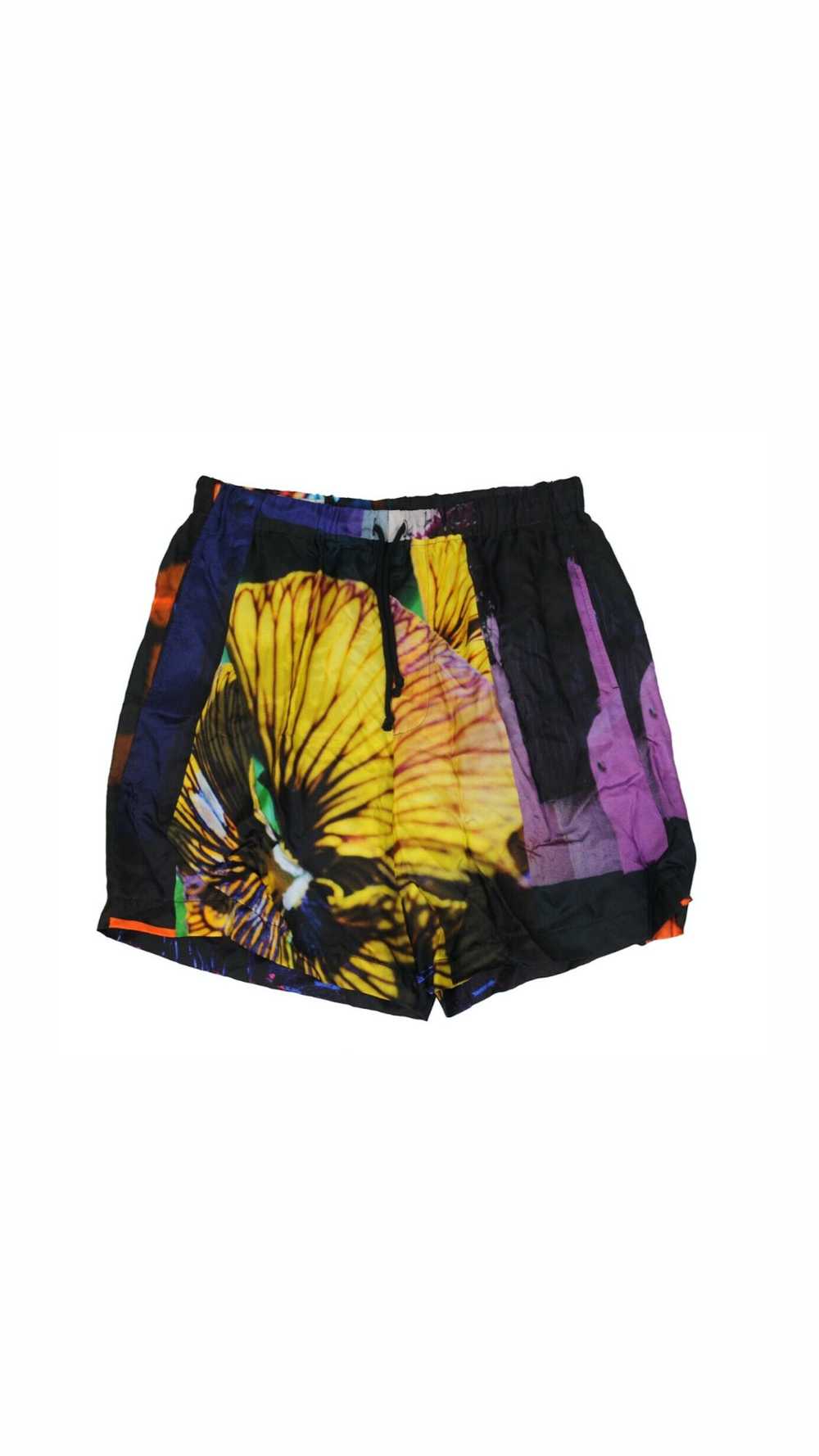 Dries Van Noten Mika Ninagawa Bermuda Black Short… - image 1