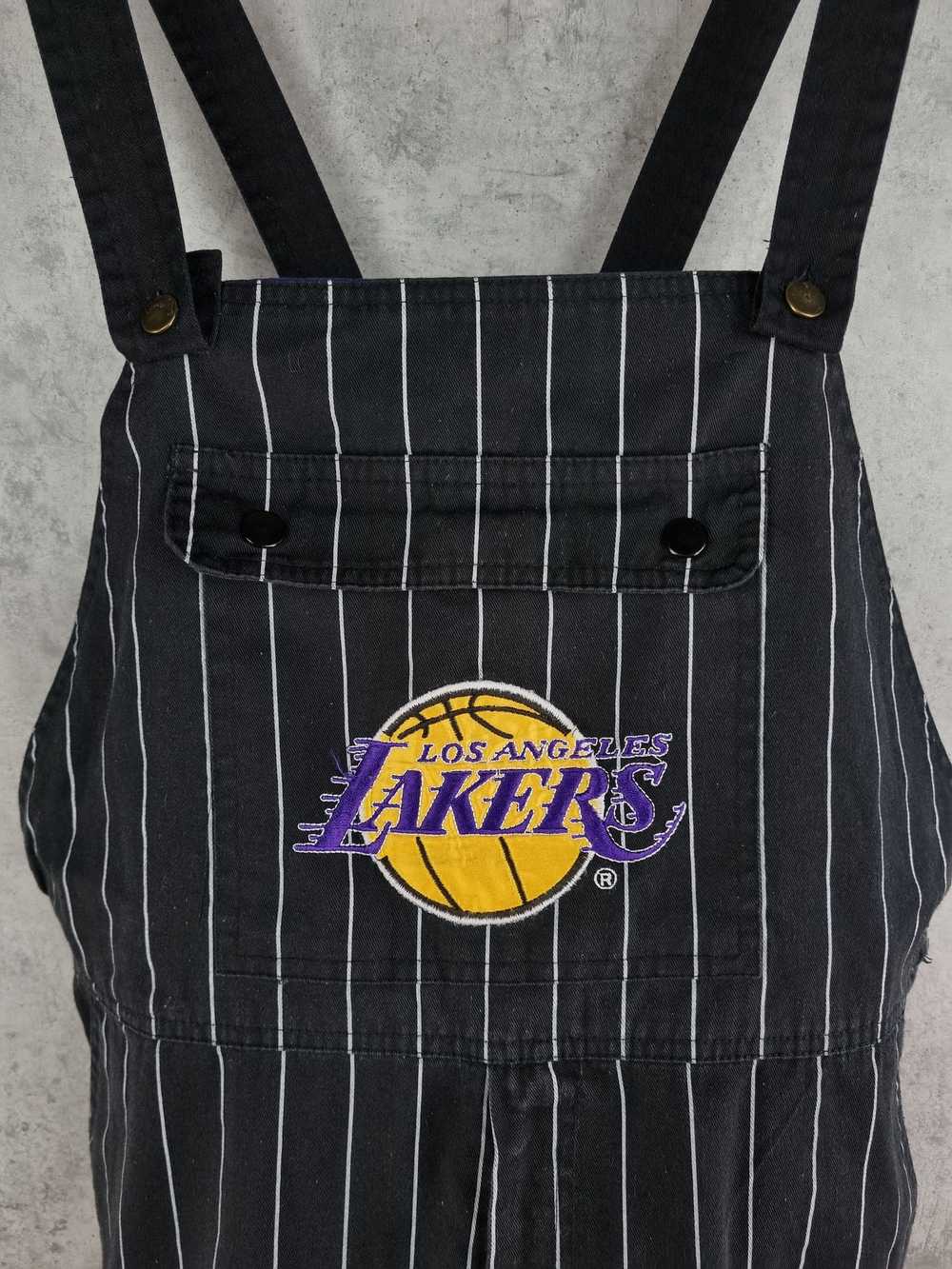Lakers × Starter × Vintage 90s Rare STARTER LA La… - image 2
