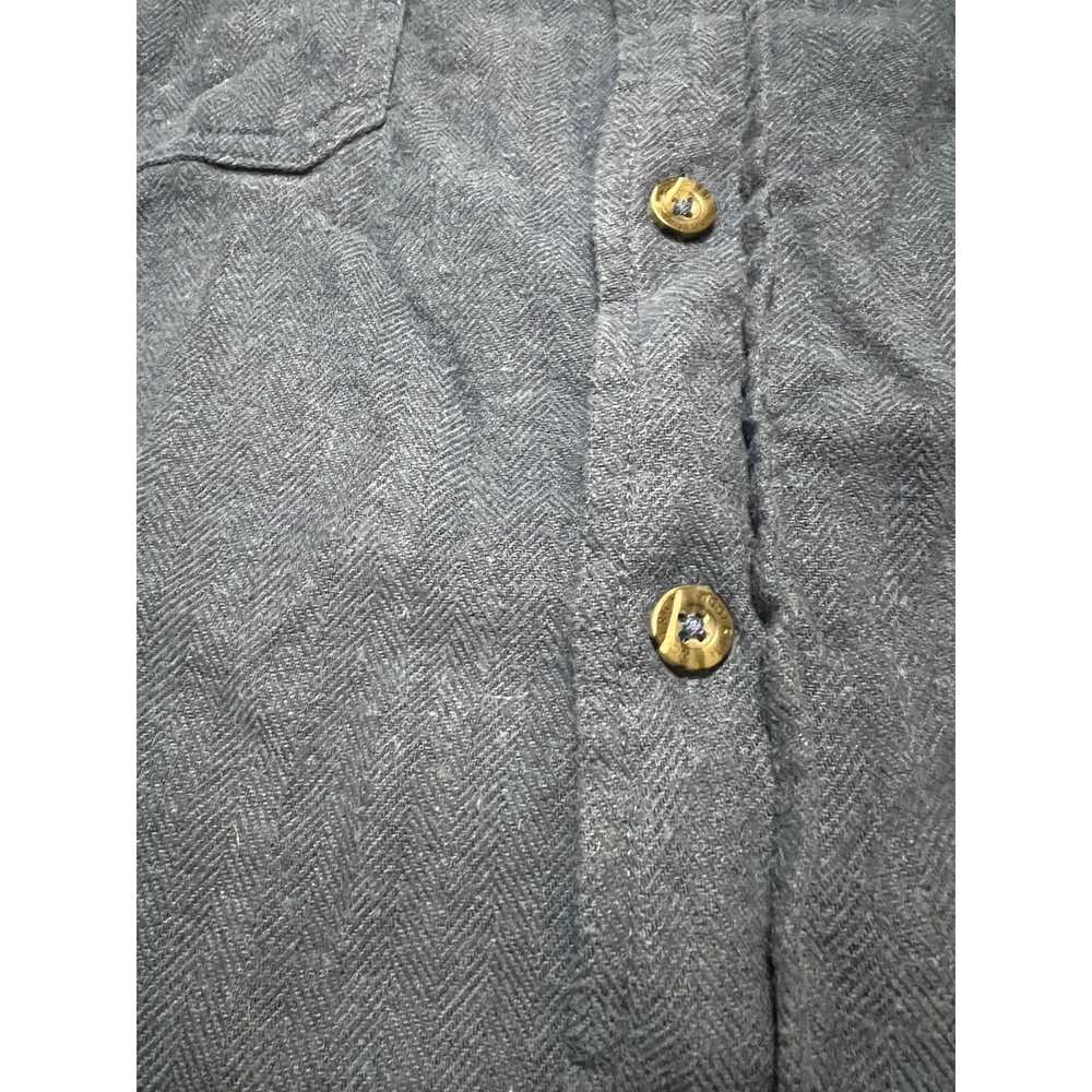 Woolrich Woolen Mills Woolrich Blue Flannel Shirt… - image 2