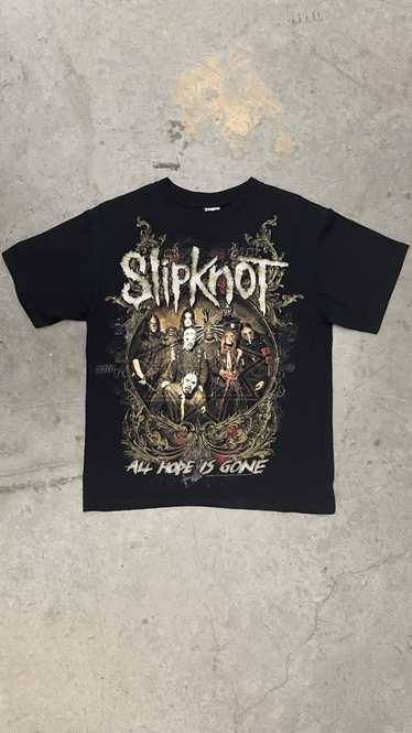 Rock T Shirt × Slipknot × Vintage 2009 Slipknot A… - image 1