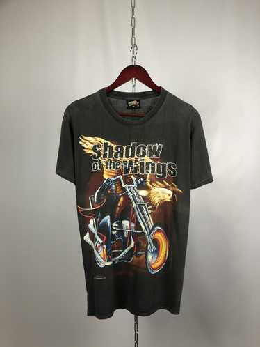 Harley Davidson × Rock T Shirt × Vintage Shadow o… - image 1