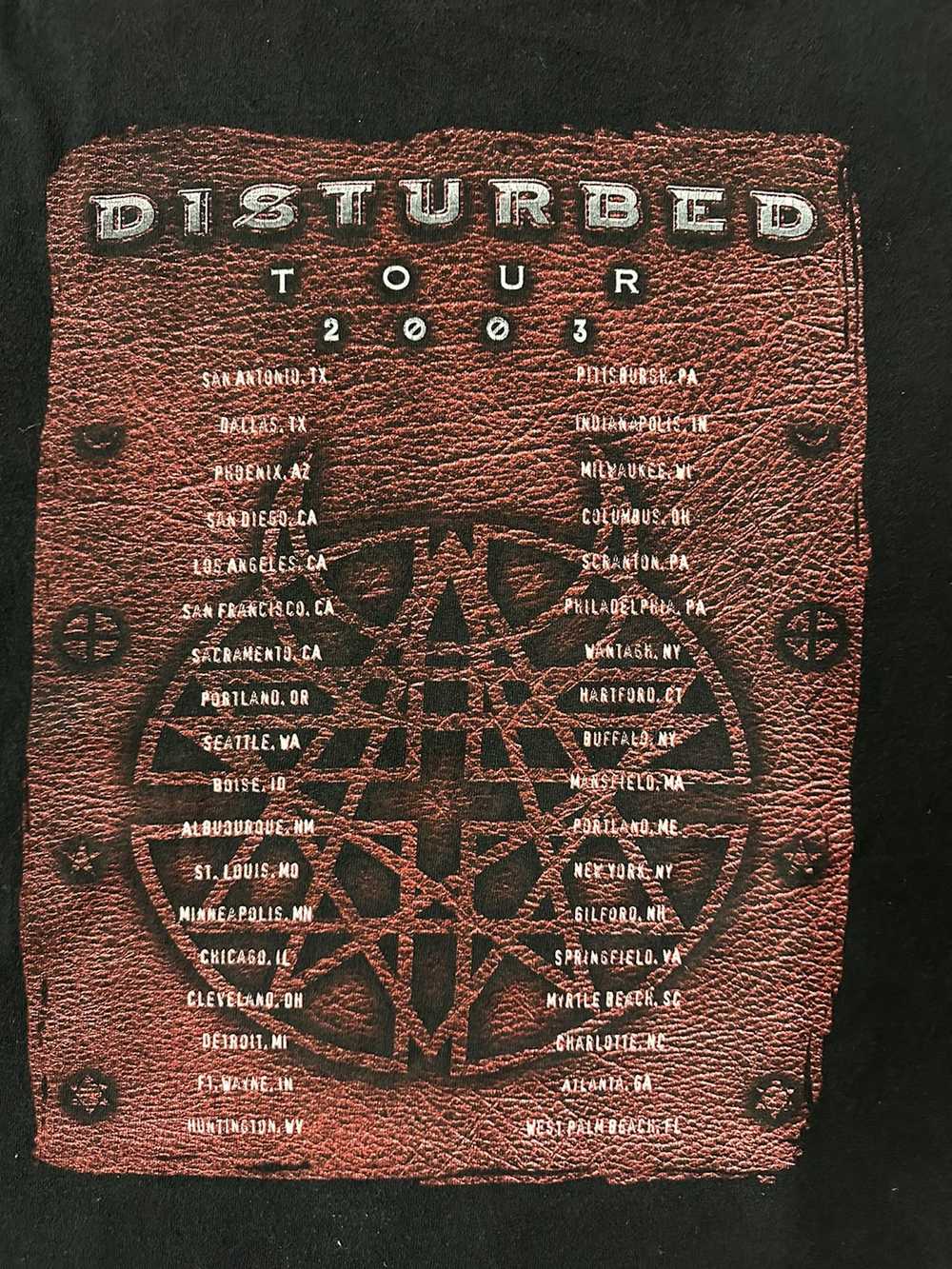 Band Tees × Vintage Vintage 2003 Disturbed Believ… - image 6