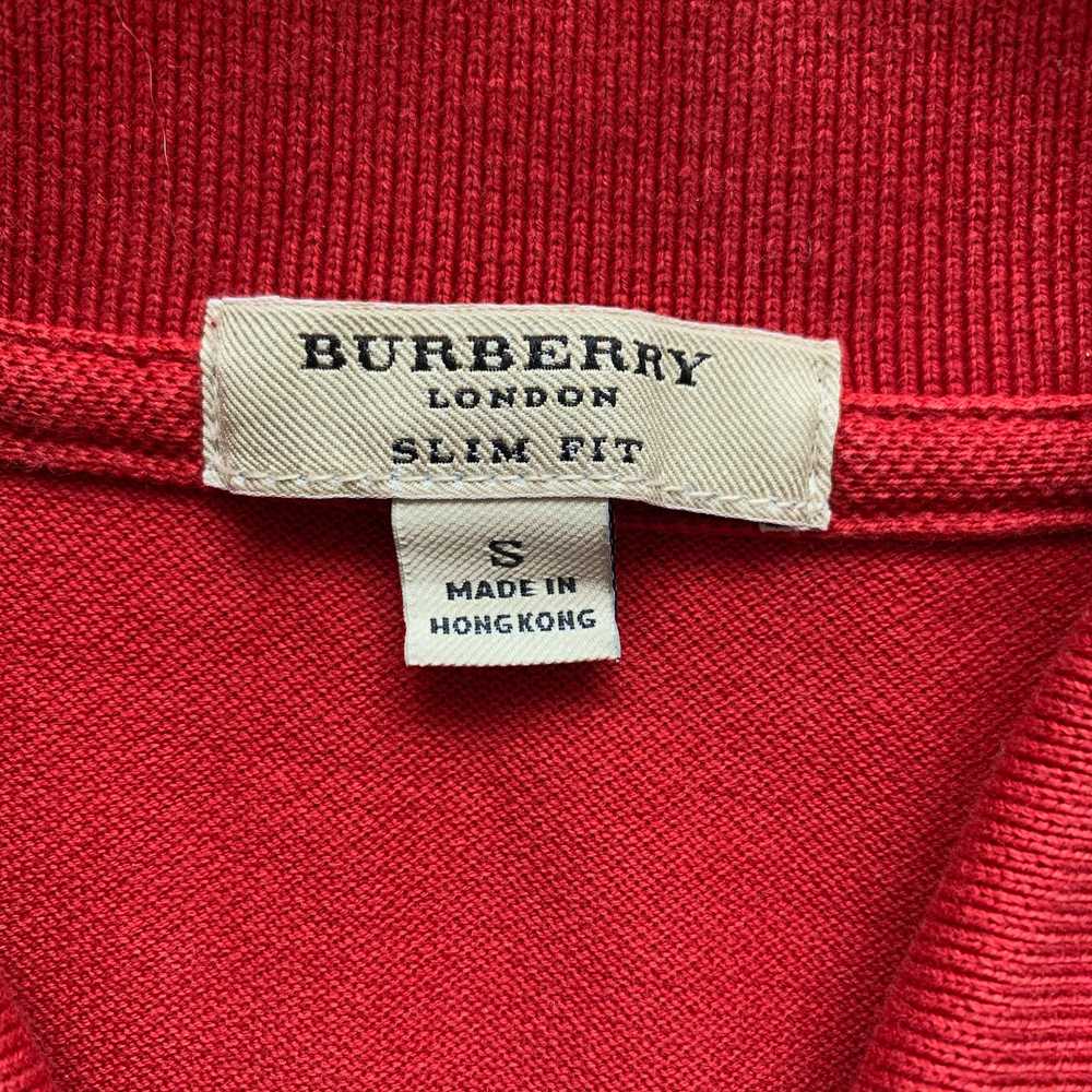 Burberry × Luxury Burberry London Polo Shirt - image 3
