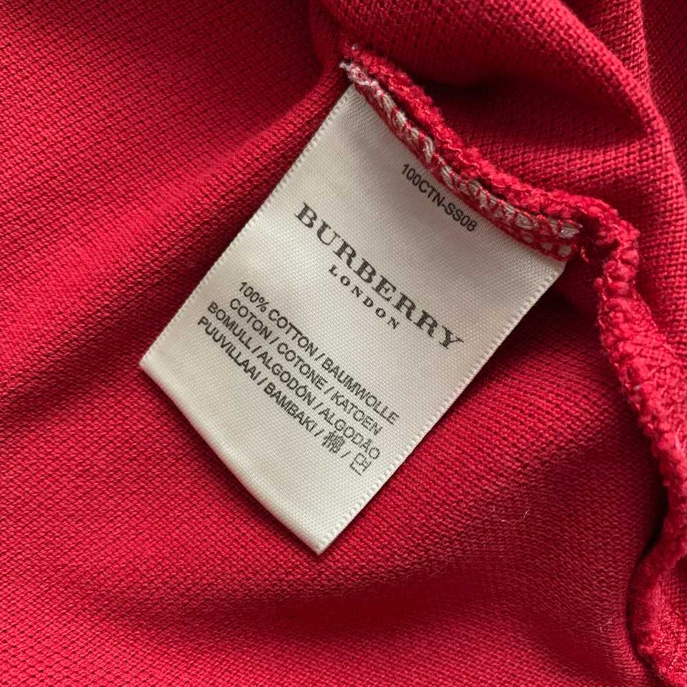 Burberry × Luxury Burberry London Polo Shirt - image 4