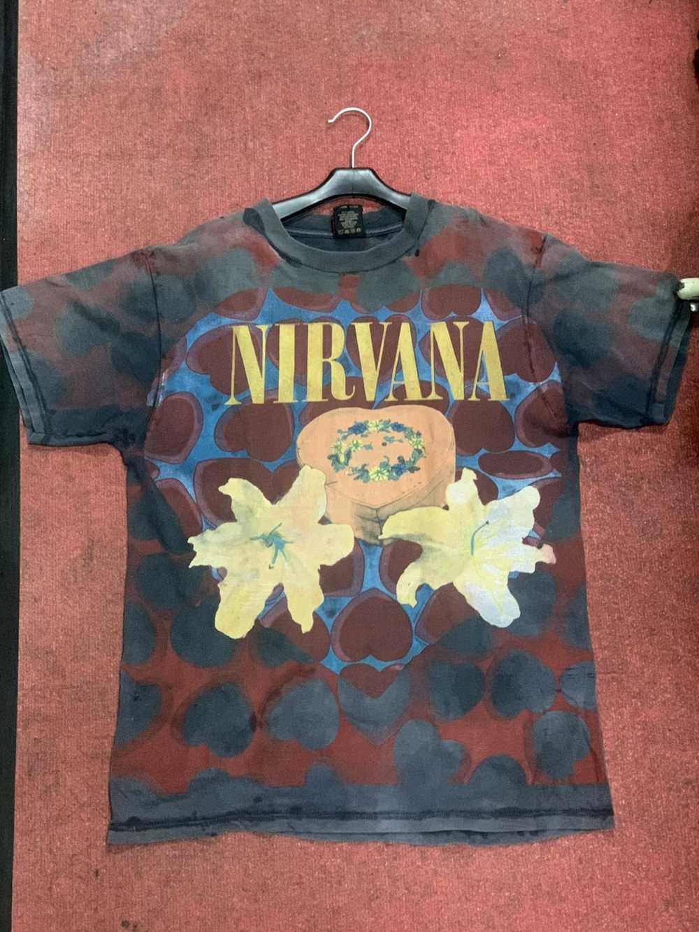 Nirvana × Vintage Authentic Vintage 1993 Nirvana … - image 1