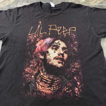 Band Tees × Rare × Vintage Vintage Lil Peep Rap T… - image 1