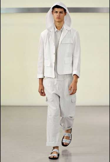 Issey Miyake SS11 Apoc Runway Blazer With Hoodie