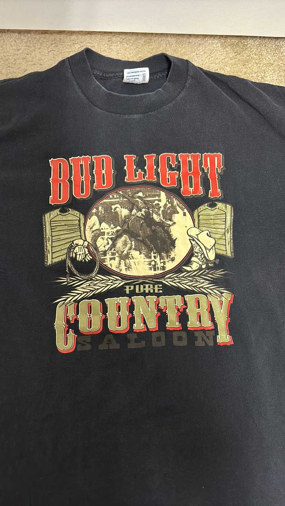 Budweiser × Vintage Vintage Bud Light Shirt - image 2