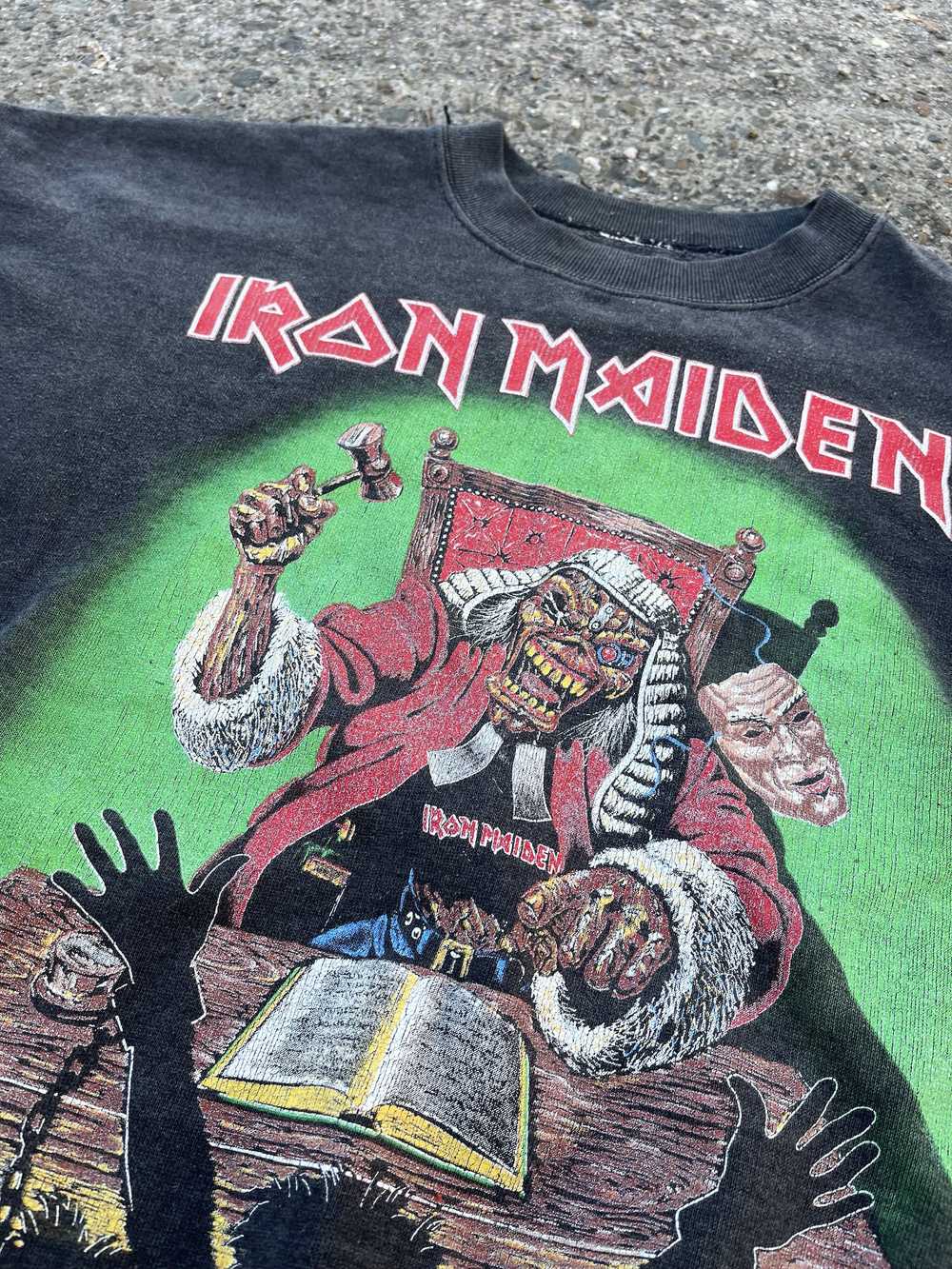 Band Tees × Iron Maiden × Vintage 🔥VERY RARE🔥 I… - image 4