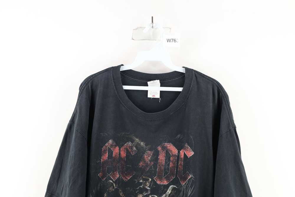 Vintage Vintage 2009 Black Ice Tour ACDC Band T-S… - image 2